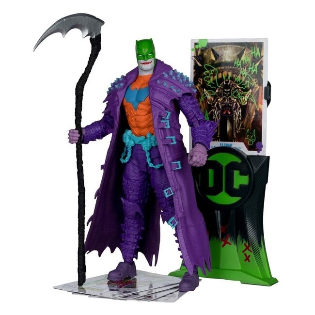 DC Multiverse Action Figure Batman (Dark Nights: Death Metal) Jokerized (Gold Label) 18 cm