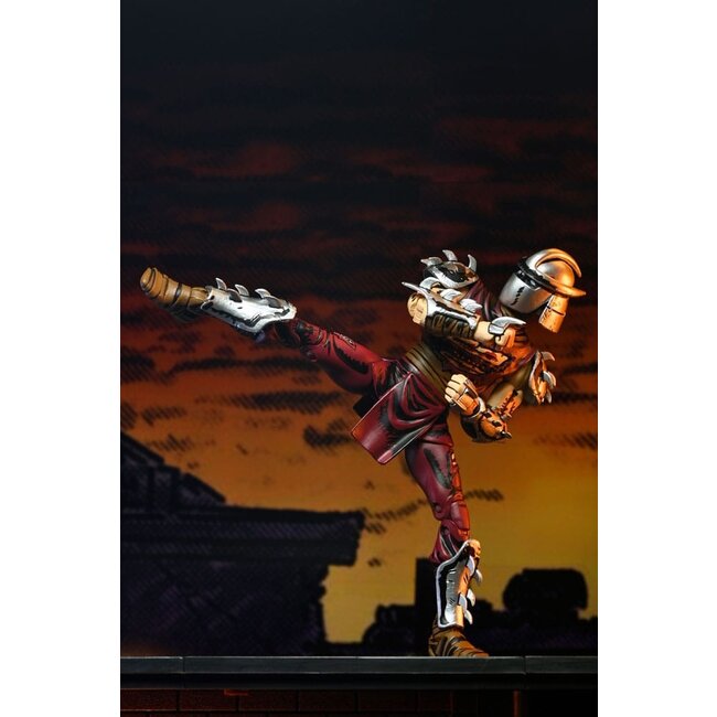 Teenage Mutant Ninja Turtles Action Figure Battle Damaged Shredder 18 cm