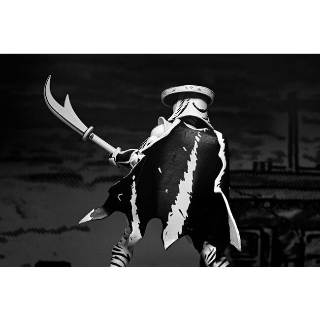 Teenage Mutant Ninja Turtles Action Figure Elite Foot Ninja Guard Black & White 18 cm