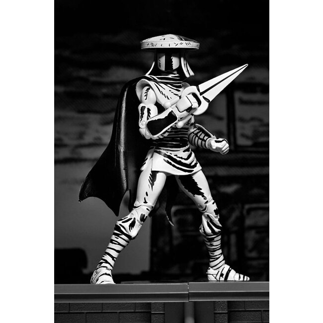 Teenage Mutant Ninja Turtles Actionfigur Elite Foot Ninja Guard Schwarz & Weiß 18 cm