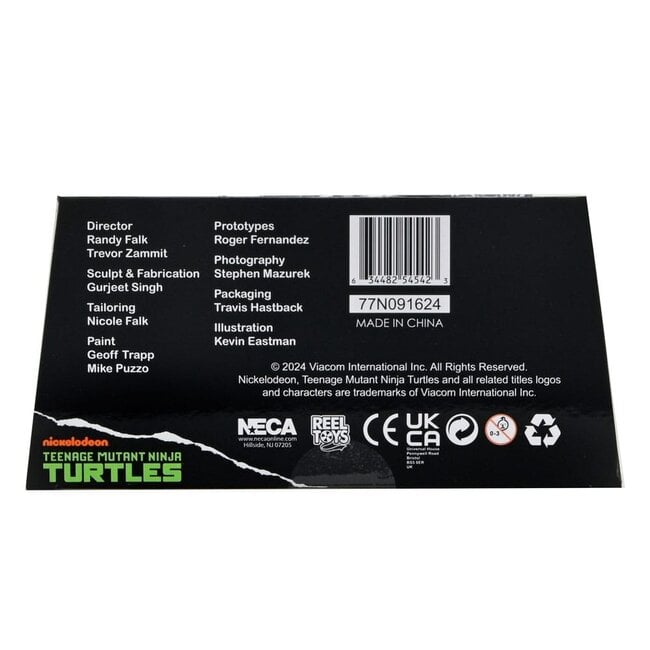 Teenage Mutant Ninja Turtles Actionfigur Foot Assassin Schwarz und Weiß 18 cm