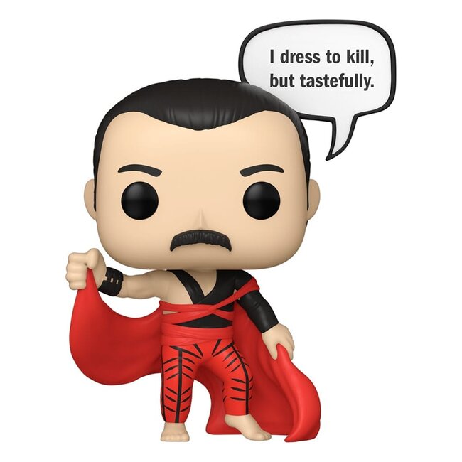 Funko Queen POP! Rocks Vinyl Figur Freddie Mercury (I Dress to Kill) 9 cm