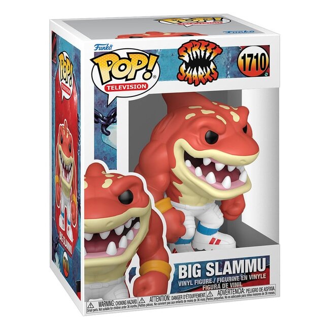 Street Sharks POP! Television Vinyl Figure Big Slammu 9 cm