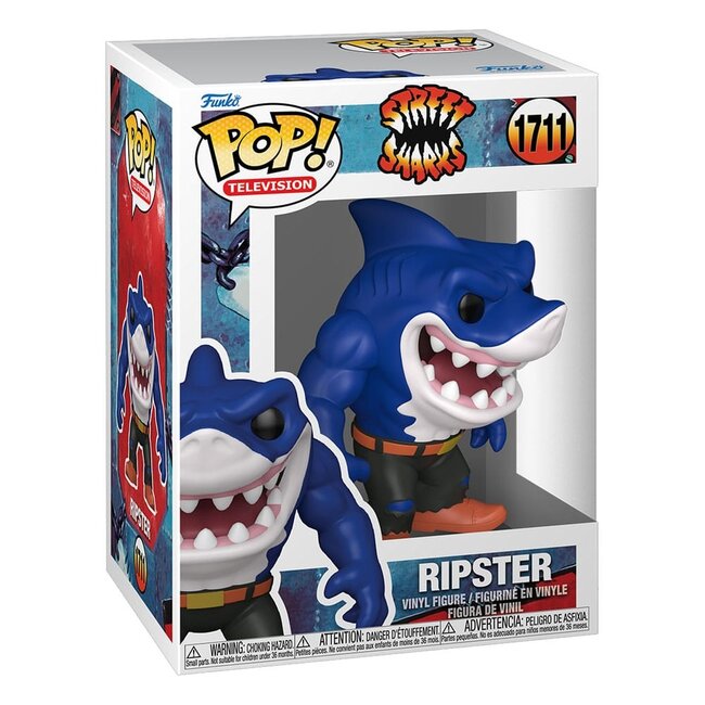 Street Sharks POP! Television Vinyl Figure Ripster 9 cm