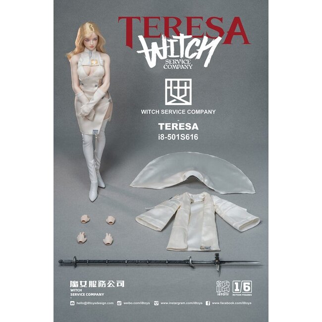Original Charakter Actionfigur 1/6 Hexe "Teresa" 30 cm