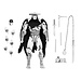 NECA  Teenage Mutant Ninja Turtles Action Figure Foot Assassin Black and White 18 cm