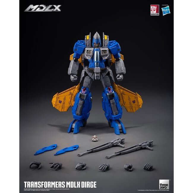 Transformers MDLX Actionfigur Dirge 20 cm