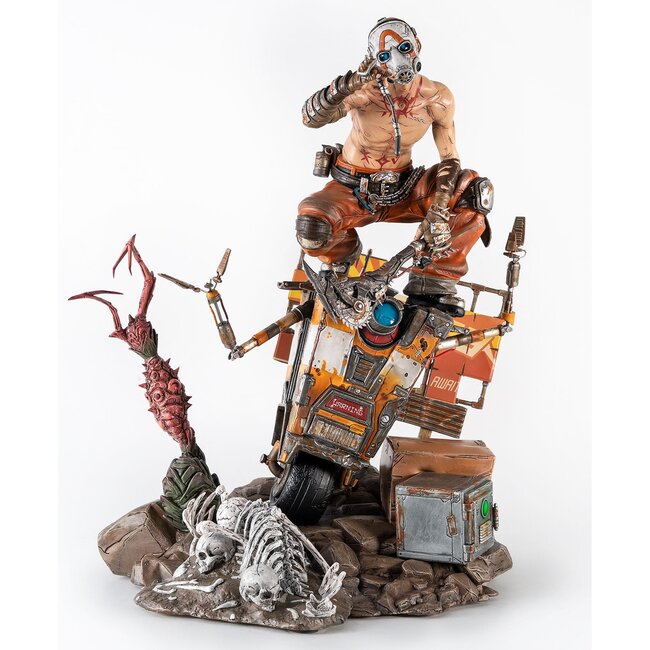 Borderlands Psycho & Claptrap Diorama im Maßstab 1/6