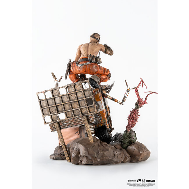 Borderlands Psycho & Claptrap 1/6 Scale Diorama