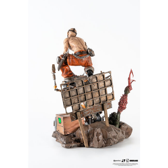 Borderlands Psycho & Claptrap 1/6 Scale Diorama