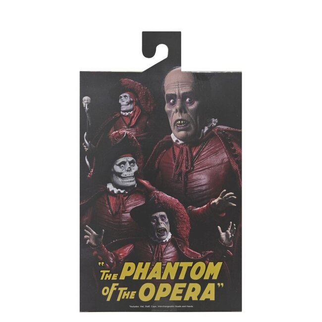Das Phantom der Oper (1925) Actionfigur Phantom der Oper "Maske des Roten Todes" 18 cm