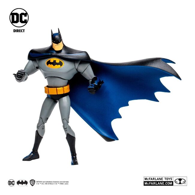 DC Multiverse Actionfigur Batman: Die Zeichentrickserie (Gold Label) 18 cm