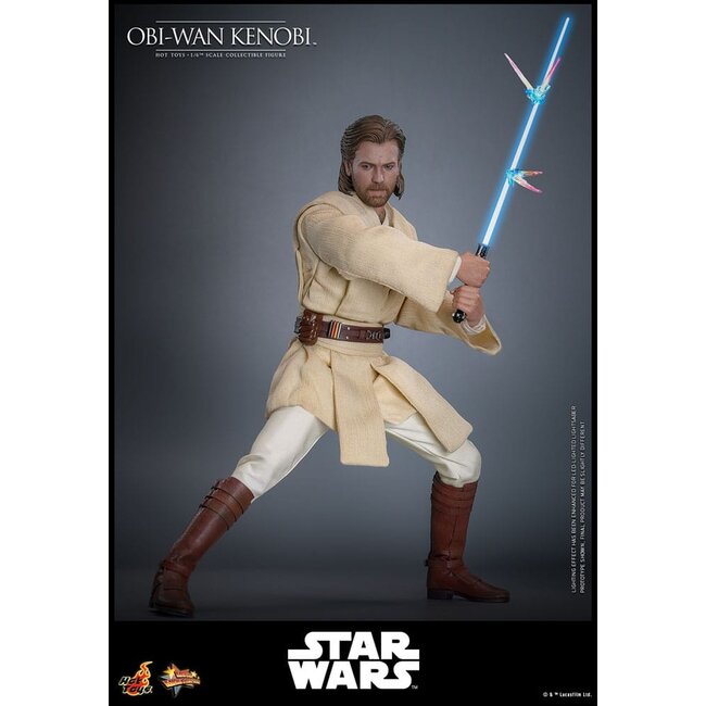 Star Wars: Episode II - Angriff der Klonkrieger Actionfigur 1/6 Obi-Wan Kenobi 31 cm
