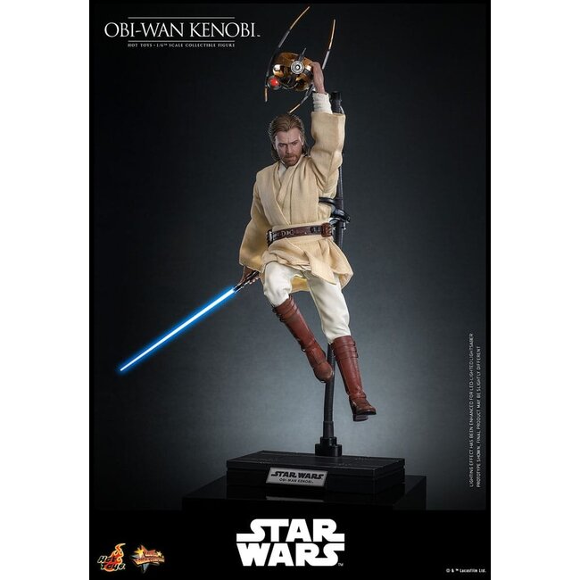 Star Wars: Episode II - Attack of the Clones Action Figure 1/6 Obi-Wan Kenobi 31 cm