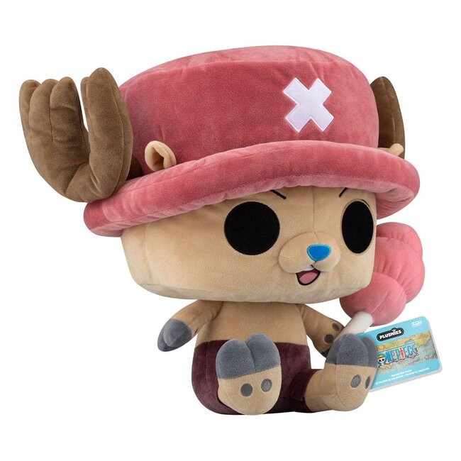 One Piece Jumbo Plüschfigur Tony Chopper mit Zuckerwatte 41 cm