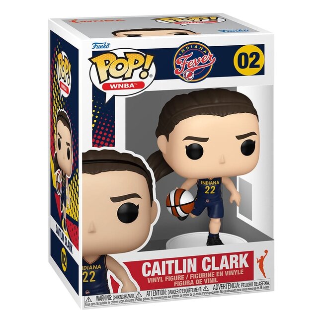 WNBA POP! Vinylfigur Indiana Fever: Caitlin Clark 9 cm