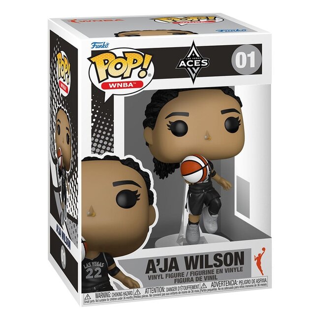 WNBA POP! Vinylfigur Las Vegas Aces: A'ja Wilson 9 cm