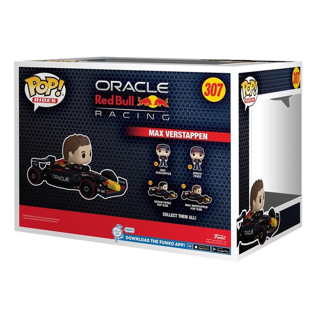 Formel 1 POP! Rides Super Deluxe Vinylfigur Verstappen 15 cm