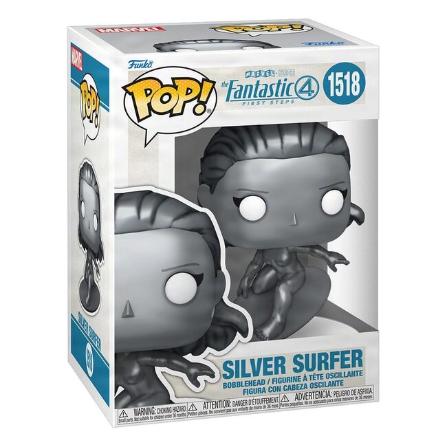Die Fantastischen Vier: Erste Schritte POP! Marvel Vinylfigur Silver Surfer 9 cm