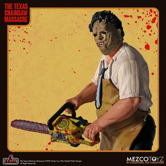 The Texas Chain Saw Massacre (1974) 5 Punkte Actionfigur Leatherface 10 cm