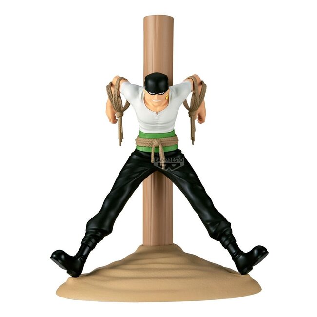Banpresto One Piece Figur Life PVC Statue Piratenjäger Zoro 17 cm