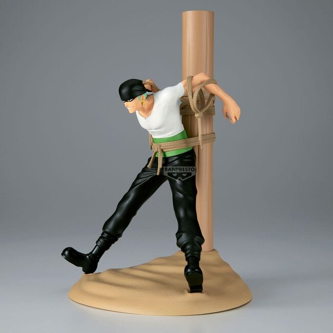One Piece Figur Life PVC Statue Piratenjäger Zoro 17 cm