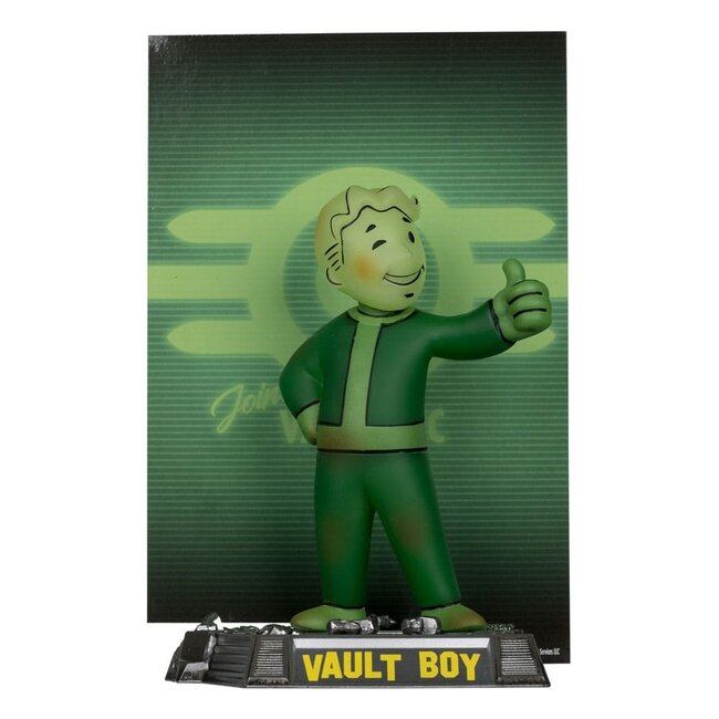 McFarlane Toys Fallout Movie Maniacs PVC Statue Vault Boy 13 cm