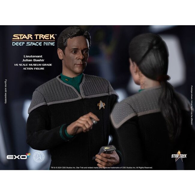 Star Trek: Deep Space Nine Action Figure 1/6 Dr. Julian Bashir 30 cm