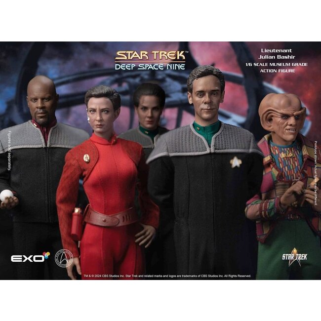 Star Trek: Deep Space Nine Actionfigur 1/6 Dr. Julian Bashir 30 cm