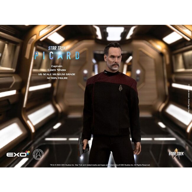 Star Trek: Picard Action Figure 1/6 Captain Liam Shaw 30 cm