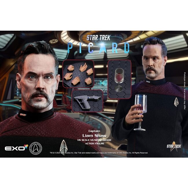 Star Trek: Picard Actionfigur 1/6 Captain Liam Shaw 30 cm