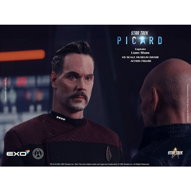 Star Trek: Picard Action Figure 1/6 Captain Liam Shaw 30 cm