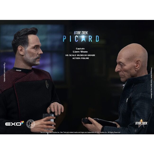 Star Trek: Picard Action Figure 1/6 Captain Liam Shaw 30 cm