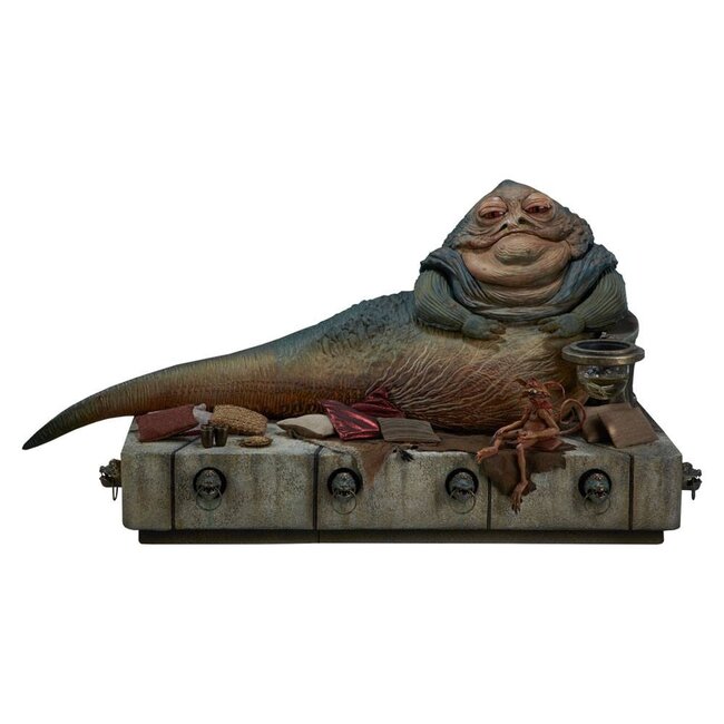Sideshow Collectibles Star Wars Episode VI Action Figure 1/6 Jabba the Hutt & Throne Deluxe 34 cm