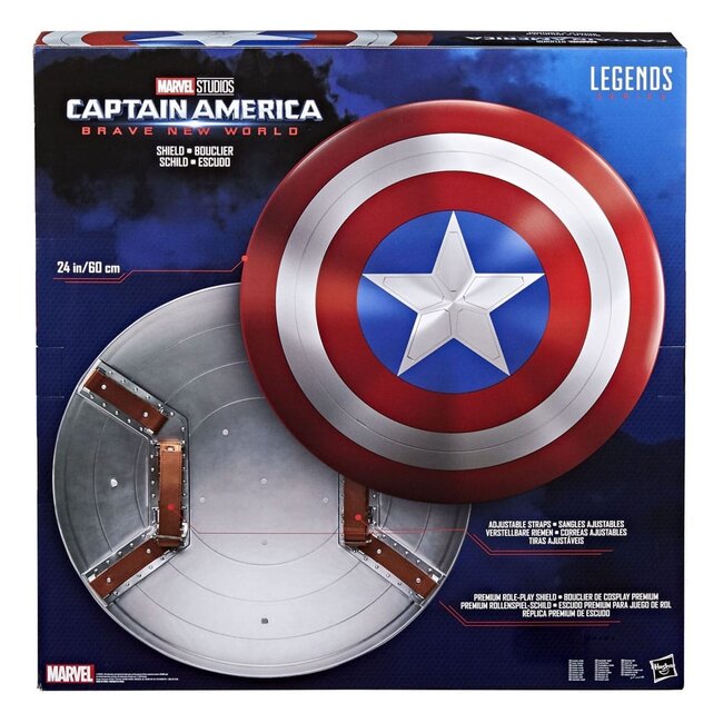 Captain America: Brave New World Marvel Legends Premium Rollenspielschild 60 cm