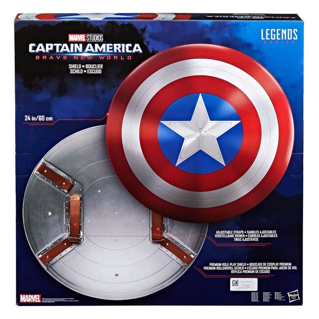 Captain America: Brave New World Marvel Legends Premium Rollenspielschild 60 cm
