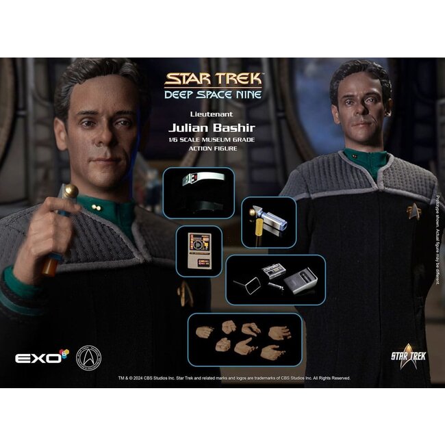 Star Trek: Deep Space Nine Actionfigur 1/6 Dr. Julian Bashir 30 cm