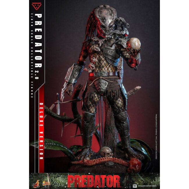 Predator Movie Masterpiece Action Figure 1/6 Predator (2.0) Deluxe Version 34 cm