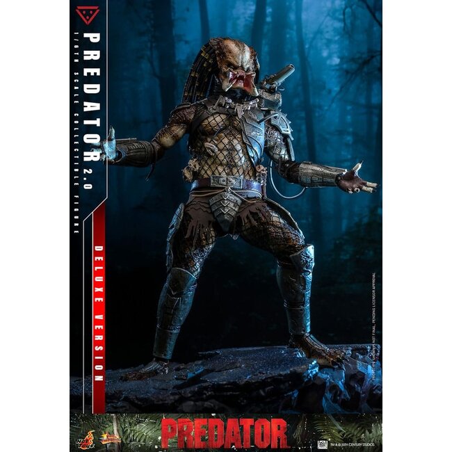 Predator Movie Masterpiece Action Figure 1/6 Predator (2.0) Deluxe Version 34 cm