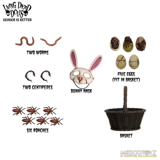 Living Dead Dolls Puppe Eggzorcist 25 cm