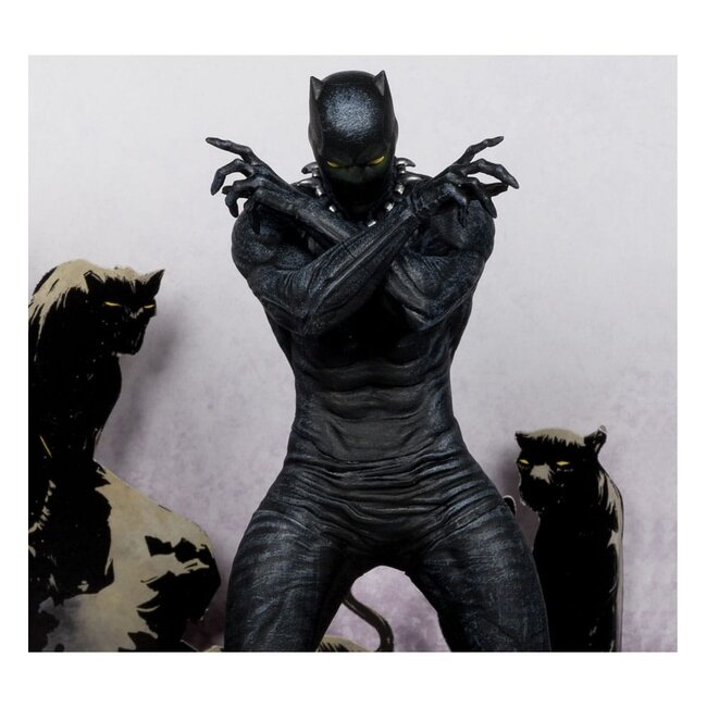 Marvel Collection PVC Statue 1/10 Black Panther (Marvel Knights #4)17 cm
