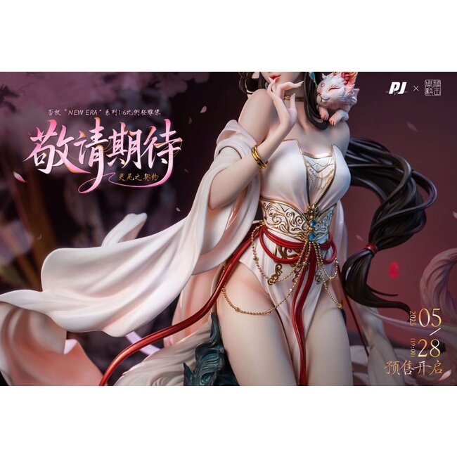 Original Character PVC Statue 1/6 Contract Illustration by Zhou Yi x New Era 41 cm