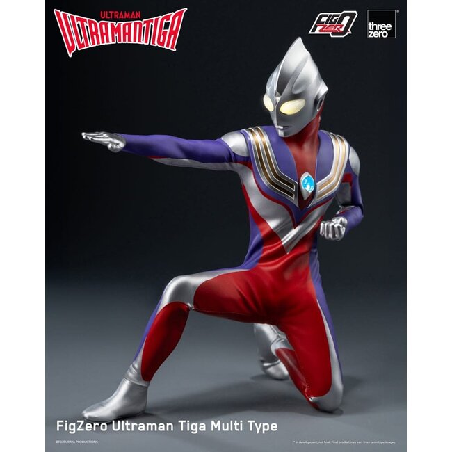 Ultraman Tiga FigZero Actionfigur 1/6 Ultraman Tiga Multi Type 32 cm