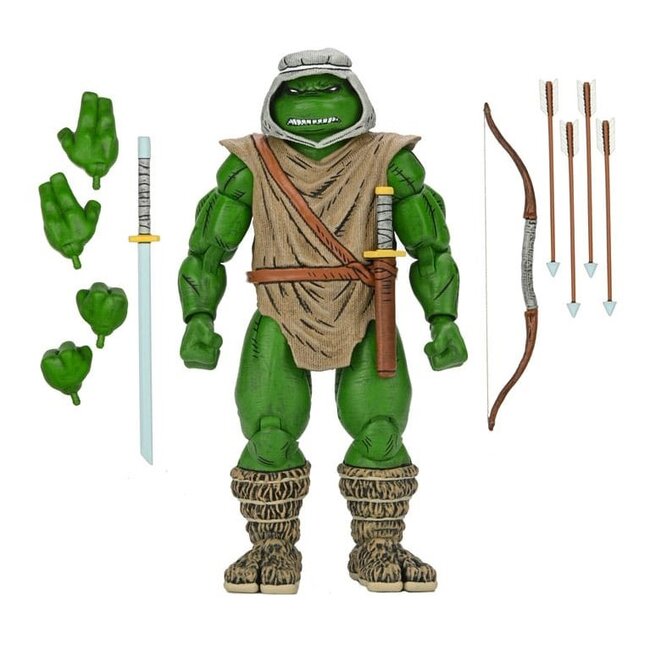 NECA  Teenage Mutant Ninja Turtles Actionfigur Hunter Leo 18 cm