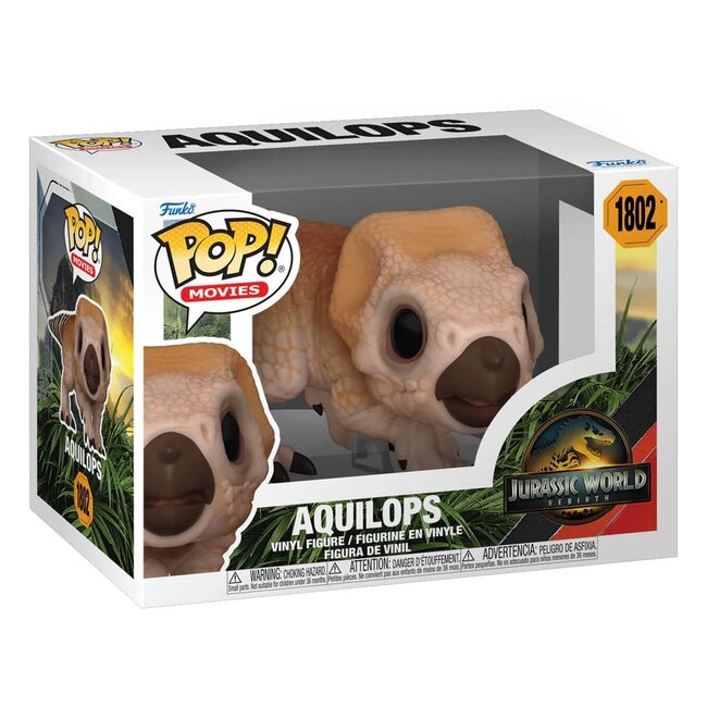 Jurassic World Rebirth POP! Movies Vinylfigur Aquilops 9 cm