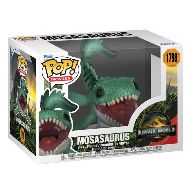 Jurassic World Rebirth POP! Movies Vinylfigur Mosasaurus 9 cm