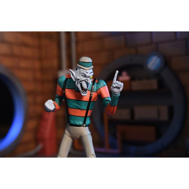 Teenage Mutant Ninja Turtles: Saturday Morning Adventures Action Figure 2-Pack Creepy Eddie & Shibano-Sama 17 cm