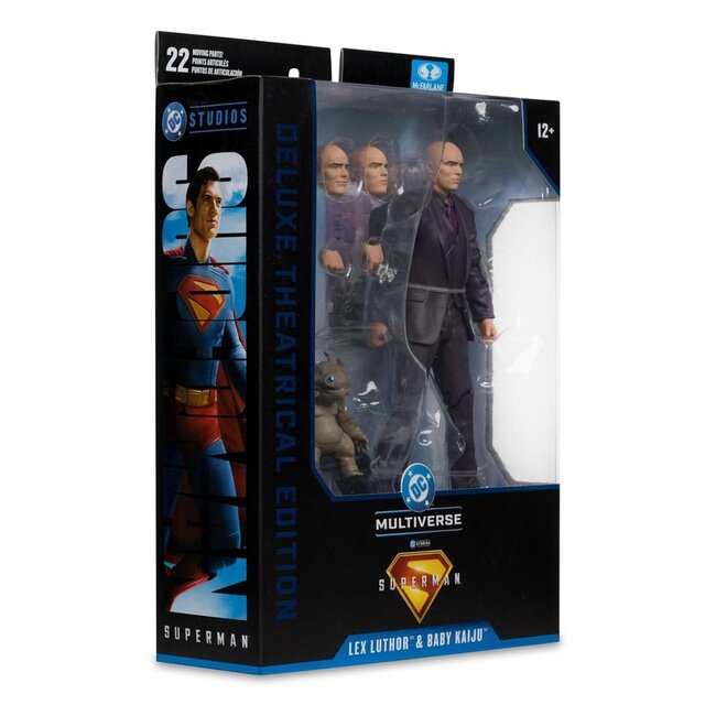 Superman (2025) DC Multiverse Deluxe Action Figure Lex Luthor with Baby Kaiju (Deluxe Theatrical Edition) 18 cm