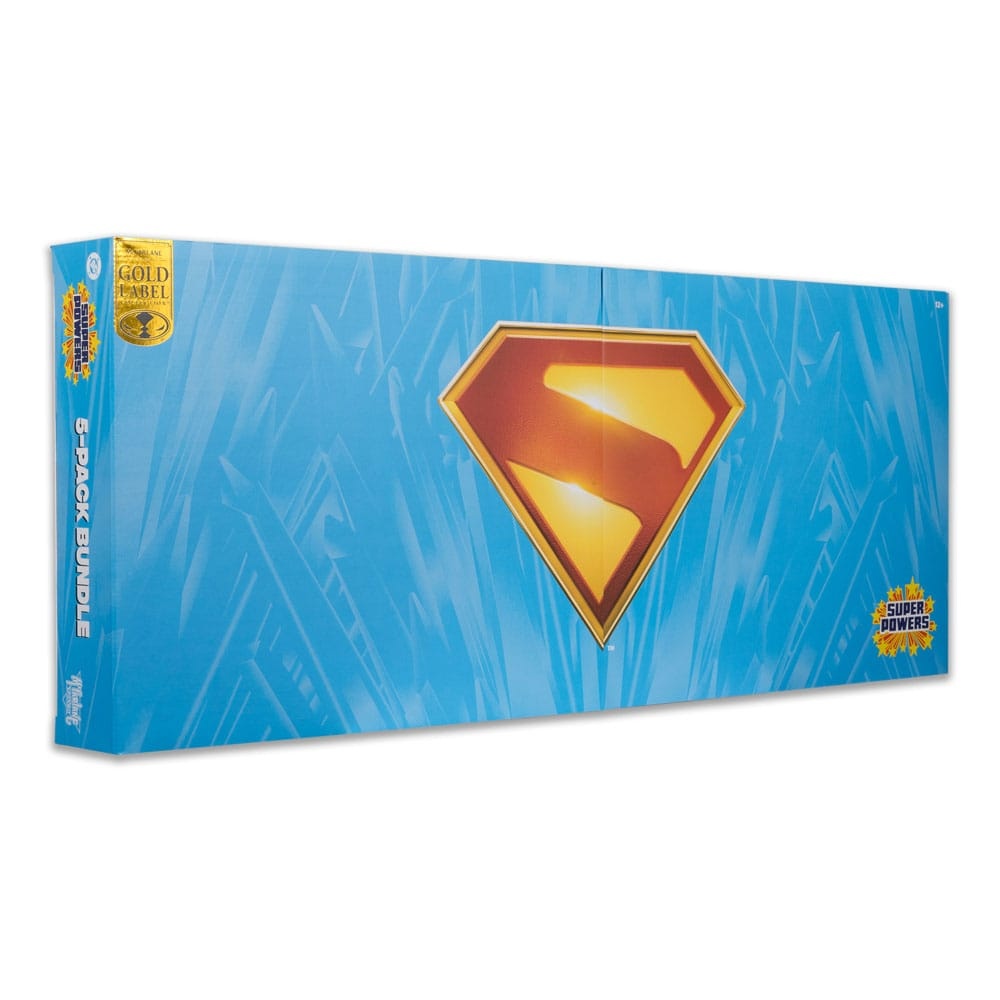 Superman  2025  DC Direct Super Powers Action Figure Da 5 Pezzi Gold Label 11 Cm