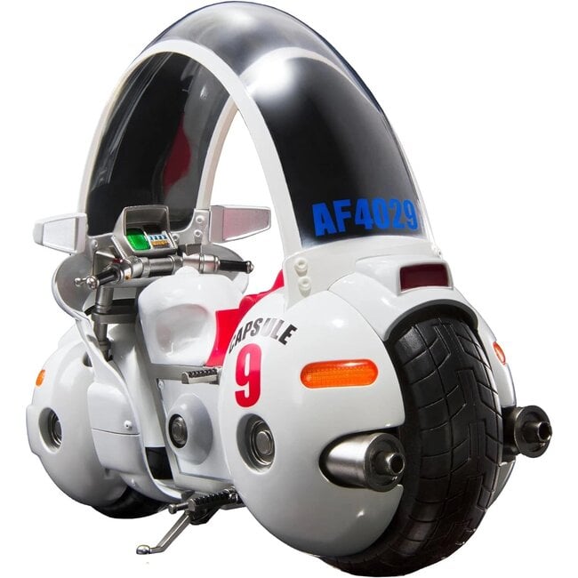 Bandai Tamashii Nations Dragon Ball S.H. Figuarts Vehicle with Figure Bulma's Motorcycle Hoipoi Capsule No. 9 17 cm
